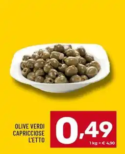 Il Centesimo OLIVE VERDI CAPRICCIOSE L'ETTO offerta