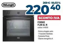 Sinergy DeLonghi FORNO FLM 6L N offerta