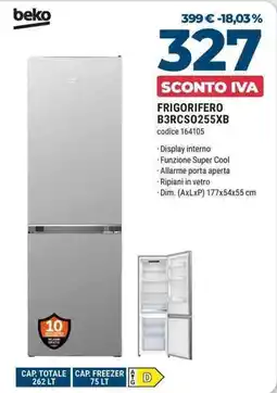 Sinergy FRIGORIFERO BEKO offerta