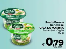 Ipercoop Radenza Pesto Fresco Genovese VIVA LA MAMMA classico/senz'aglio offerta