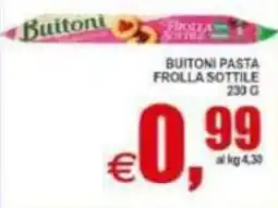 Pewex Buitoni Pasta Frolla Sottile offerta