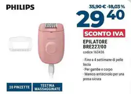 Sinergy PHILIPS EPILATORE BRE227/00 offerta