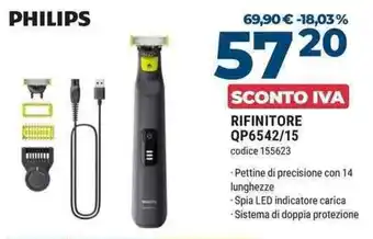 Sinergy PHILIPS RIFINITORE offerta
