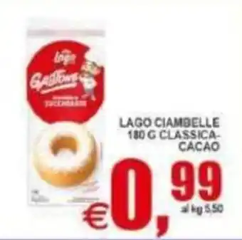 Pewex Lago Ciambelle Classica-Cacao offerta