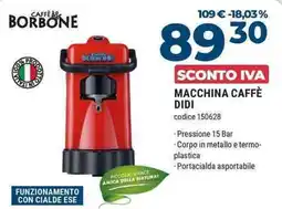 Sinergy MACCHINA CAFFÈ DIDI offerta