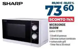 Sinergy MICROONDE R600W offerta