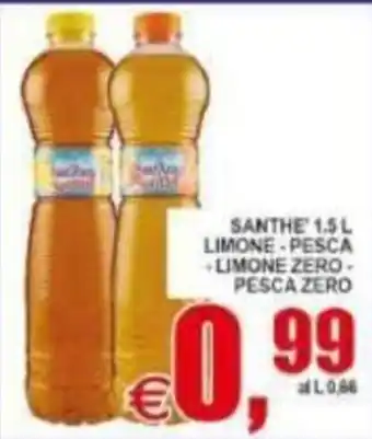 Pewex SANTHE' LIMONE - PESCA offerta