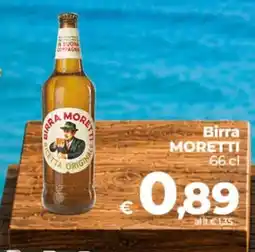 Ipercoop Radenza Birra MORETTI offerta