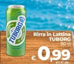 Ipercoop Radenza Birra in Lattina TUBORG offerta