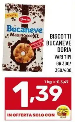 Il Centesimo Biscotti Bucaneve Doria offerta