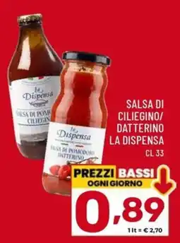 Il Centesimo Salsa di pomodoro Datterino La Dispensa offerta