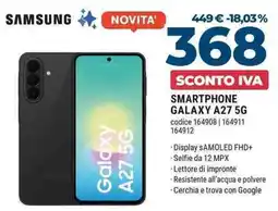 Sinergy SAMSUNG SMARTPHONE GALAXY A27 5G offerta
