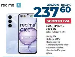 Sinergy realme C100 5G offerta