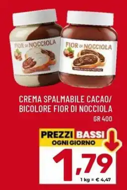 Il Centesimo Fior di Nocciola Crema Spalmabile Cacao/Bicolore offerta