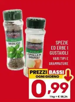Il Centesimo I Gustaioli Spezie ed Erbe offerta