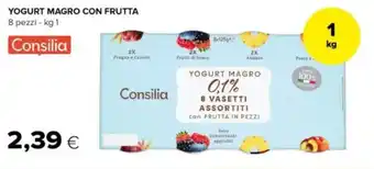 Oasi Yogurt magro con frutta Consilia offerta