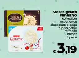 Ipercoop Radenza Stecco gelato FERRERO offerta