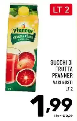 Il Centesimo Succhi di frutta Pfanner offerta