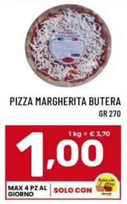 Il Centesimo Pizza Margherita Butera offerta