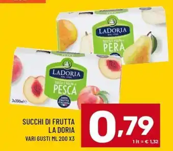 Il Centesimo Succhi di frutta La Doria offerta