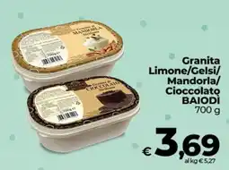 Ipercoop Radenza Granita di Cioccolato BAIODI offerta