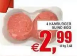 Pewex HAMBURGER SUINO offerta