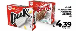 Ipercoop Radenza Liuk Croccante Amarena ALGIDA offerta