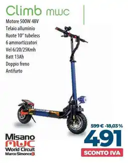 Sinergy Climb mwc offerta