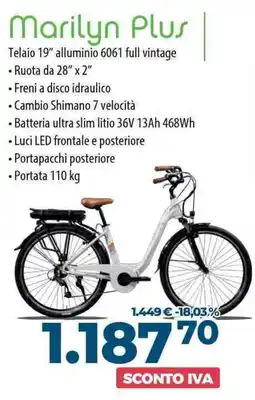Sinergy Marilyn Plus offerta