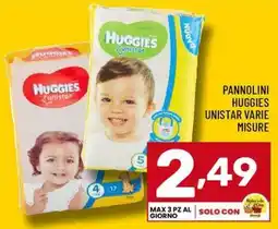 Il Centesimo Pannolini Huggies Unistar offerta