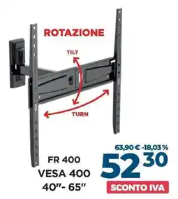 Sinergy FR 400 VESA 400 offerta