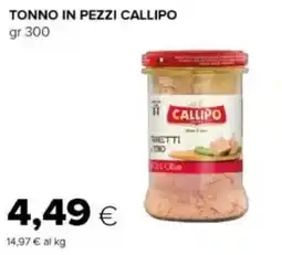 Oasi Tonno in pezzi Callipo offerta