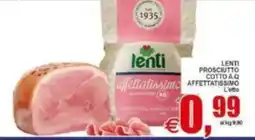 Pewex Lenti Prosciutto Cotto A.Q Affettatissimo offerta