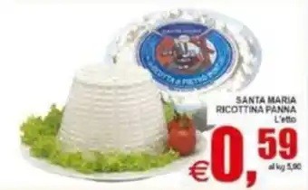 Pewex Santa Maria Ricottina Panna offerta