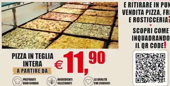 Pewex Pizza in teglia intera offerta