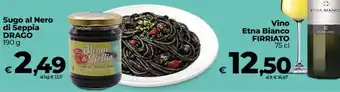 Ipercoop Radenza Sugo al Nero di Seppia DRAGO offerta