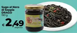 Ipercoop Radenza Sugo al Nero di Seppia Drago offerta