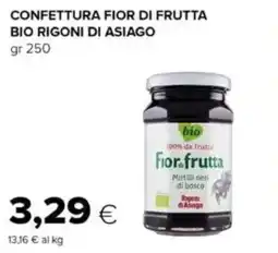 Oasi Confettura fior di frutta bio Rigoni di Asiago offerta
