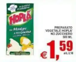 Pewex PREPARATO VEGETALE HOPLA' NO ZUCCHERO offerta