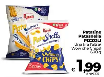 Ipercoop Radenza Patatine Patasnella PIZZOLI offerta