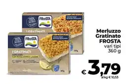 Ipercoop Radenza Merluzzo Gratinato FROSTA offerta