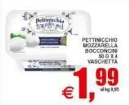 Pewex Pettinicchio Mozzarella Bocconcini offerta