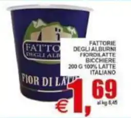 Pewex FATTORIE DEGLI ALBURNI FIOR DI LATTE offerta