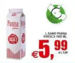 Pewex LSANO Panna Fresca offerta