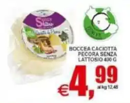 Pewex Boccea Caciotta Pecora Senza Lattosio offerta