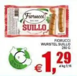 Pewex Fiorucci Wurstel Suillo offerta