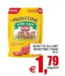 Pewex Beretta Monetine 7 Nani offerta