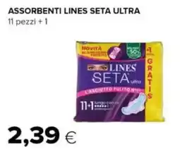 Oasi Assorbenti Lines Seta Ultra offerta