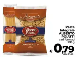 Ipercoop Radenza Pasta Integrale ALBERTO POIATTI offerta