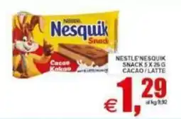 Pewex Nesquik Snack Cacao offerta